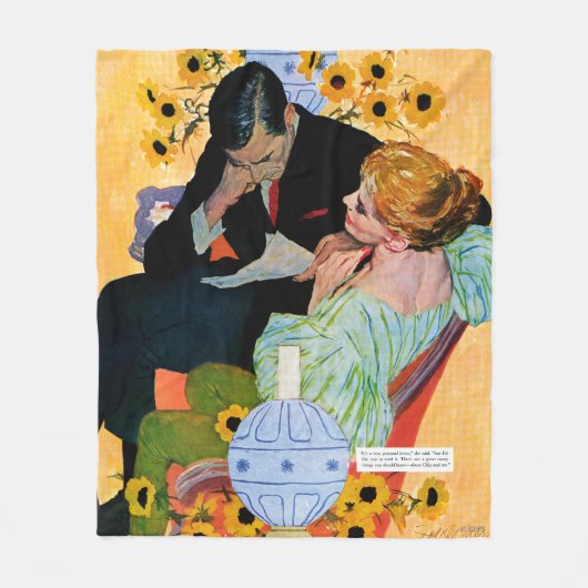 Love Dies langzaam Fleece Deken (Voorkant)