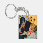 Love Dies langzaam Sleutelhanger (Voorkant Links)