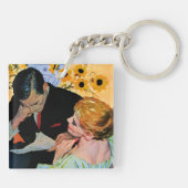 Love Dies langzaam Sleutelhanger (Achterkant)