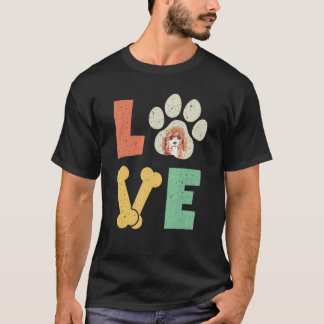 Love Dog Cavapoo Dog Hondenras T-shirt