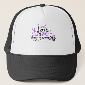 love dog grooming trucker pet