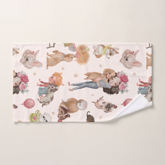 Love Dogs (Serviette à main)