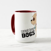 Love Dogs 2 Mug (Devant gauche)