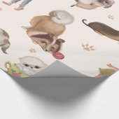Love Dogs Cadeaupapier (Hoek)