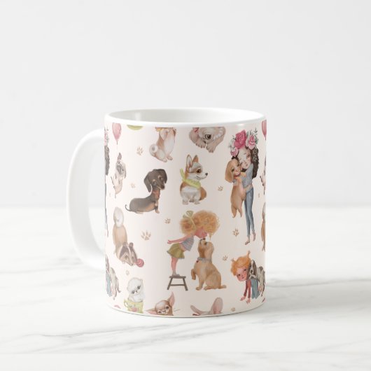 Love Dogs Koffiemok (Voorkant links)