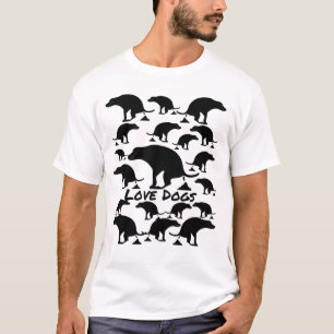 Love Dogs Love Lachs Hilarisch Pooping Dog T-shirt