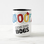 Love dogs Mug (Centre)