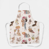 Love Dogs Schort (Voorkant)