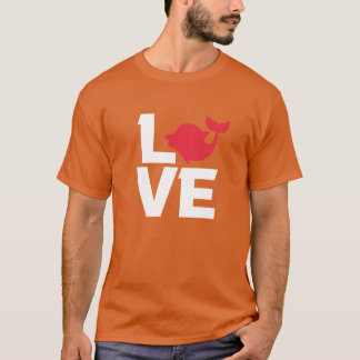 Love Dolphin cadeau T-shirt