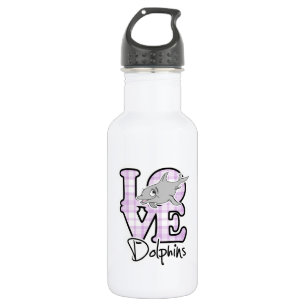 Love Dolphins Waterfles