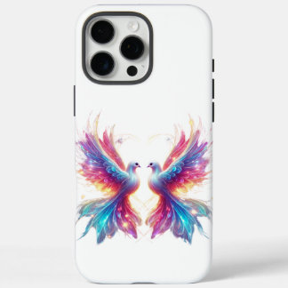 Love Dove Birds iPhone 16 Pro Max Hoesje