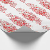  Love Doves Gift Wrapping Paper Cadeaupapier (Hoek)