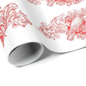  Love Doves Gift Wrapping Paper Cadeaupapier (Rol Hoek)