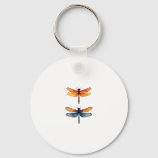 Love Dragonflies child small simple Minimalist Dra Sleutelhanger