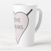 Love Drums Mug (Angle droit)