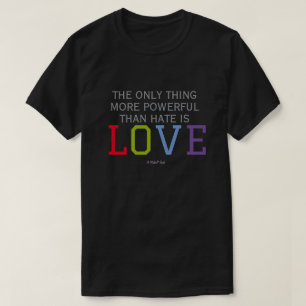 LOVE (dubbelzijdig) (donker) - Een MisterP T-shirt