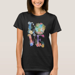 Love Earth Day 2022 90s  Recycling Kinder Wom T-shirt