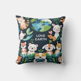 Love Earth Kussen