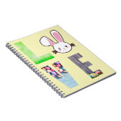 Love Easter - Easter Bunny - Easter Egg Notitieboek (Rechterzijde)