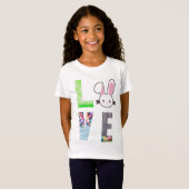 Love Easter - Easter Bunny - Easter Egg T-shirt (Voorkant volledig)
