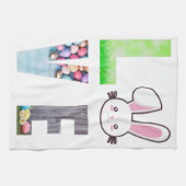 Love Easter - Easter Bunny - Easter Egg Theedoek (Horizontaal)