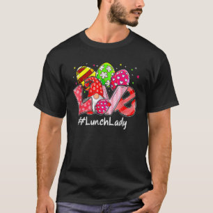 Love Easter Gnome Lunch Lady Bunny Happy Easter Da T-shirt