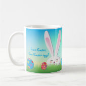 Love Easter, Happy Easter Hunt Bunny Koffiemok (Links)