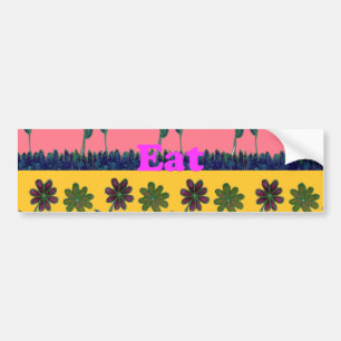 Love Eat Play Art Print Bumpersticker