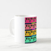 Love Eat Play Art Print Koffiemok (Voorkant links)