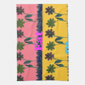 Love Eat Play Art Print Theedoek (Verticaal)