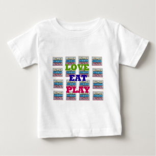 Love Eat Play Hakuna Matata Kunstdruk