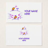 LOVE ECHO - Comic Birds Tweetlercools 3 (Devant & derrière)