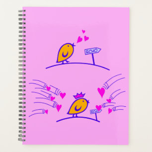 LOVE ECHO - Strips Birds Tweetlercools 3 Planner