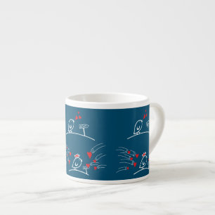 LOVE ECHO - Stripverhalen Vogels Tweetlercools 2 Espresso Kop