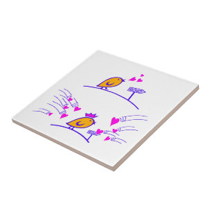 LOVE ECHO - Stripvogels Tweetlercools 3 Tegeltje