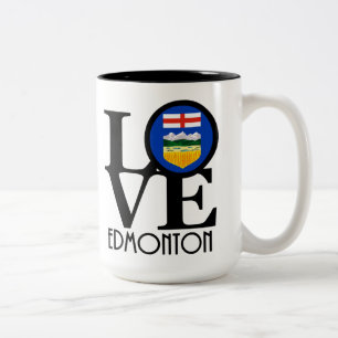 LOVE Edmonton 15oz Tweekleurige Koffiemok