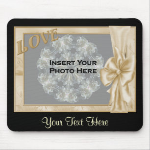 Love Elegant Lijst Add Photo Mousepad Muismat