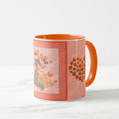 Love Elegant Modern Popular Best Heart Mok (Voorkant rechts)