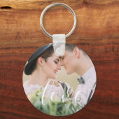 Love Elegant Script Sleutelhanger Gift (Voorkant)