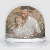 Love élégant simple calligraphie script 2 photo (Avant)