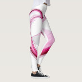 LOVE element Schattige 3D SNS Ik hou van je roze h Leggings (Rechts)