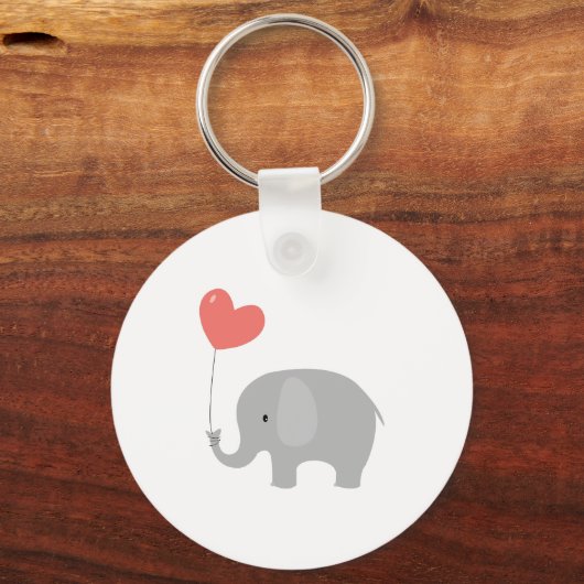 Love Elephant Sleutelhanger (Voorkant)