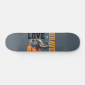 LOVE × ELEPHANTS - Custom Skateboard (Horizontaal)