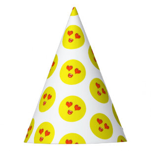 Love Emoji Birthday Party Feesthoedjes