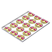 Love Emoji Notitieboek (Linkerzijde)