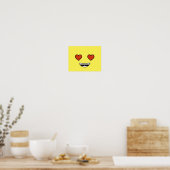Love Emoji Poster (Keuken)