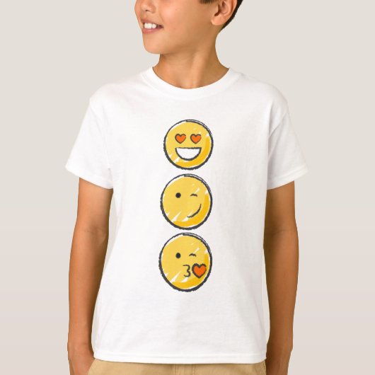 Love Emojis T-shirt (Voorkant)