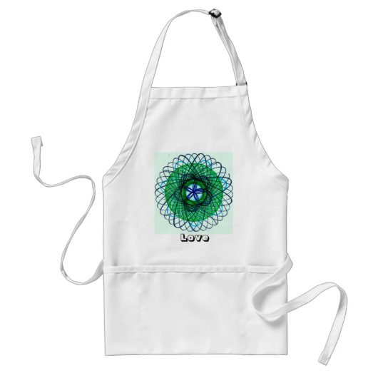 Love Energy Chef Apron Standaard Schort (Voorkant)