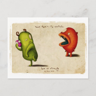 Love Eodd Critters Briefkaart