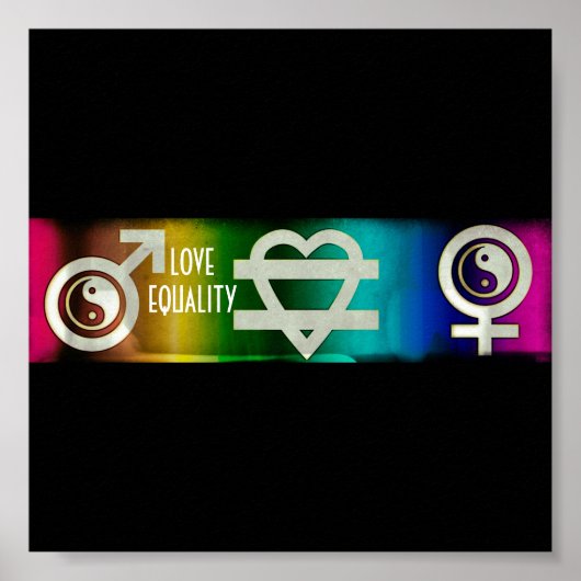 Love Equality Poster (Voorkant)